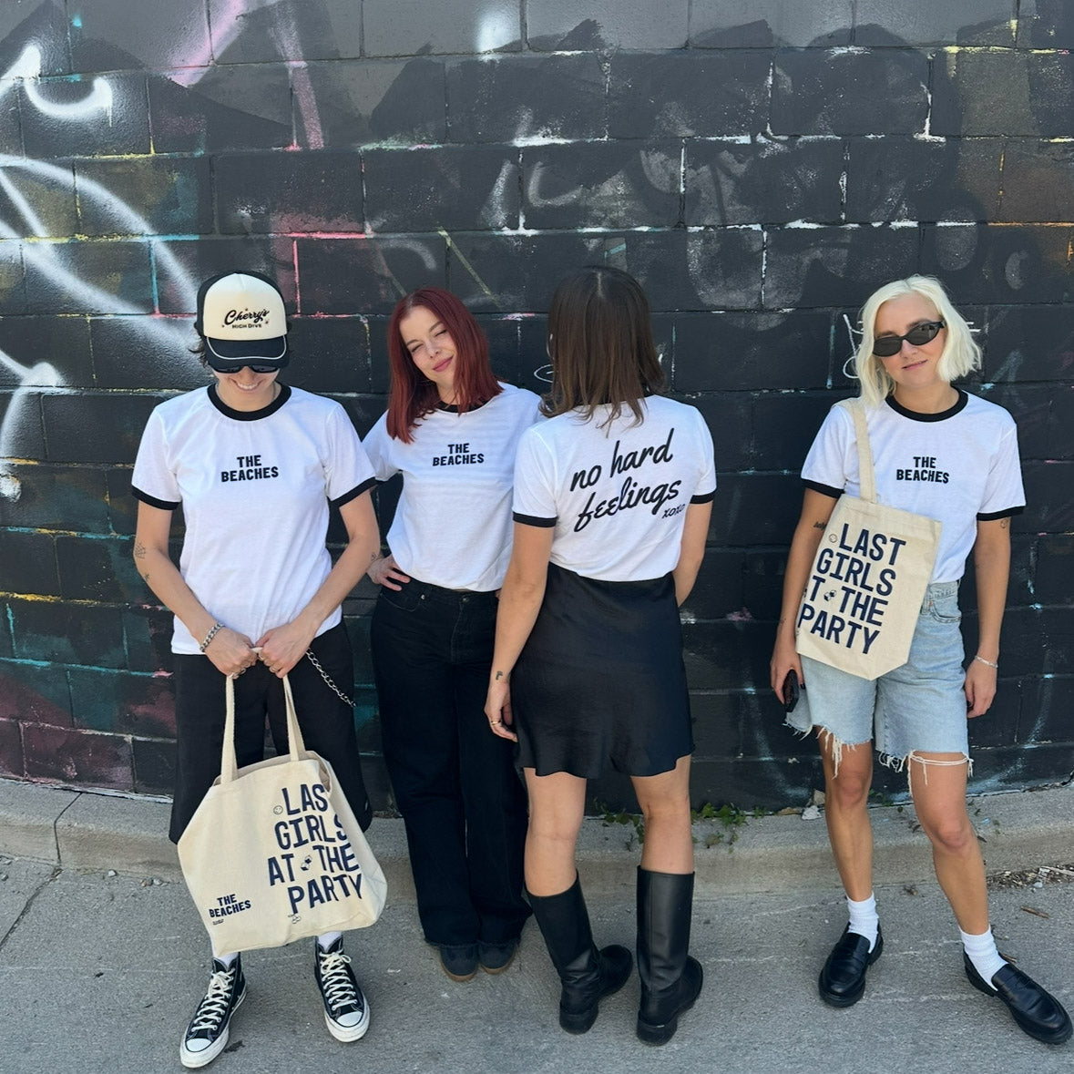 The Beaches - 'No Hard Feelings' Ringer T-Shirt