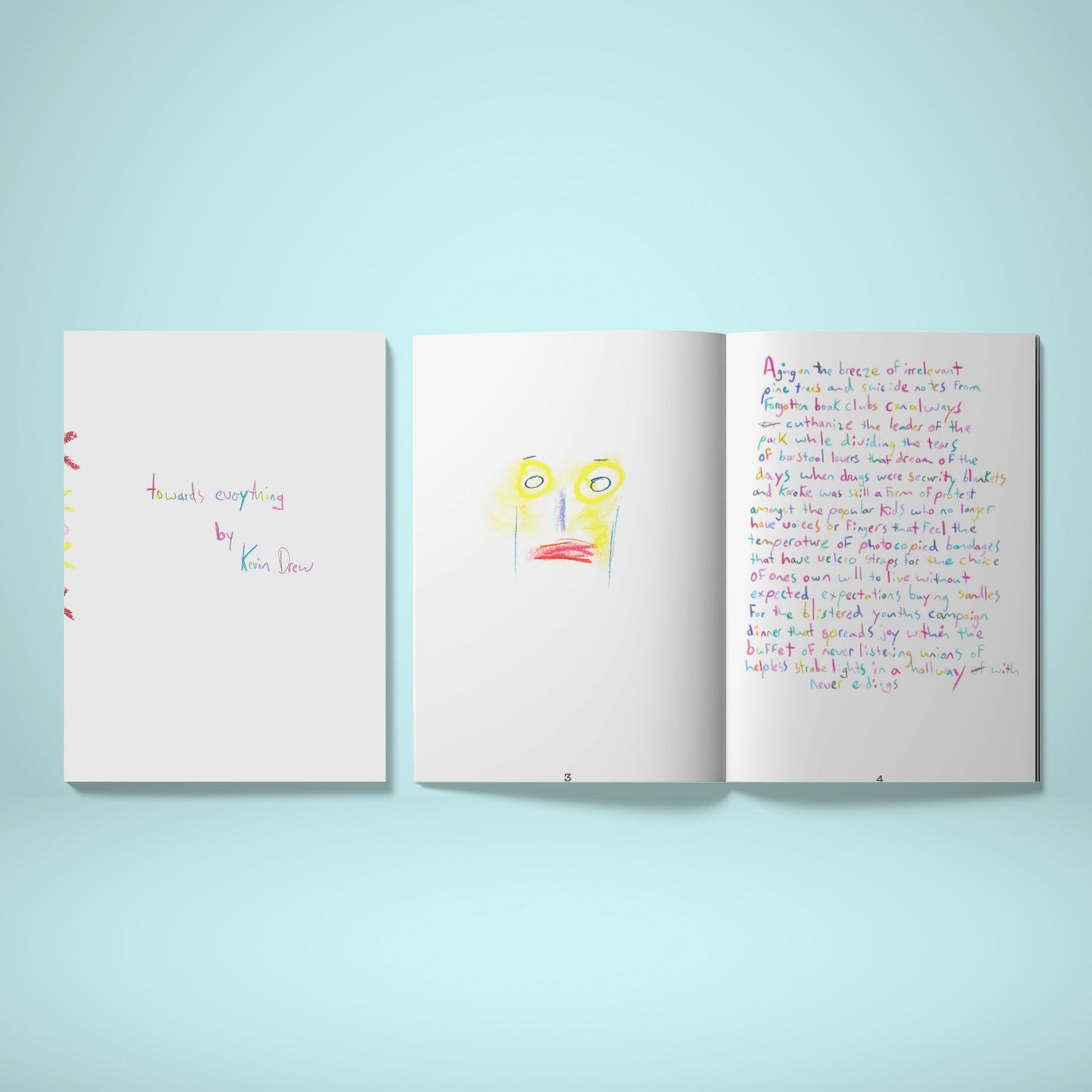 Kevin Drew - Towards Everything Poetry Book