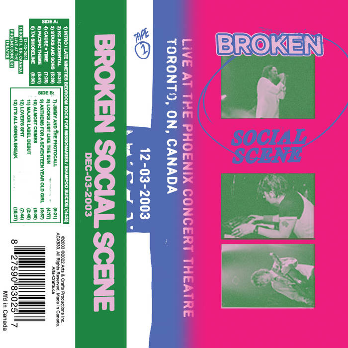 Broken Social Scene - Live at the Phoenix Concert Theatre, 2003