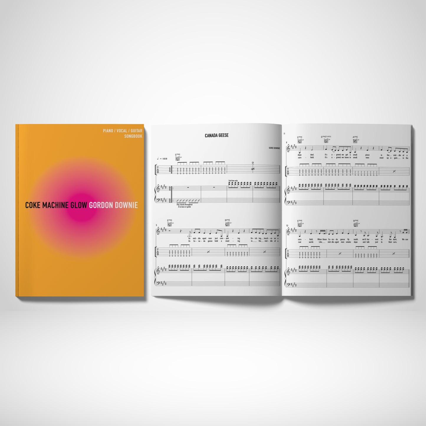 Coke Machine Glow: Songwriters' Cabal (20th Anniversary Edition) Song Book