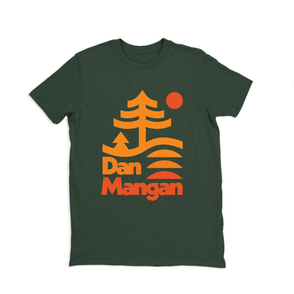 Dan Mangan - Green Forest T-Shirt