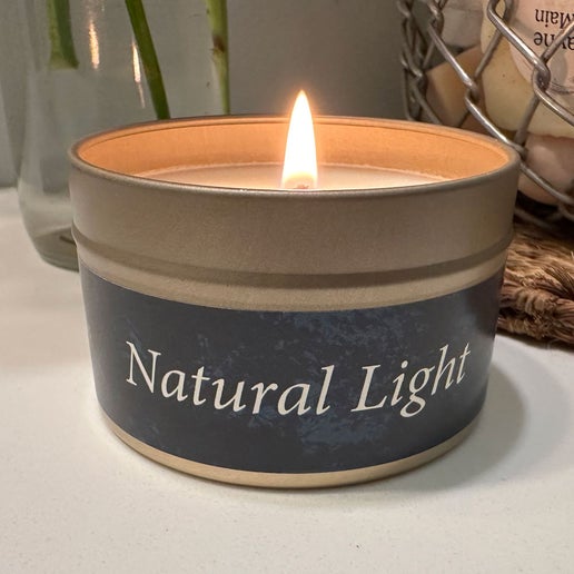 Natural Light Candle - Limited Edition Hand-crafted