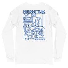 Load image into Gallery viewer, Arts &amp; Crafts Fall 2023 Merch Collection &quot;Independent Music&quot; Long Sleeve T-Shirt