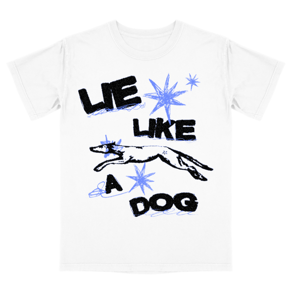 Katie Tupper - Off-white T-Shirt - Lie Like a Dog [SOLD OUT]
