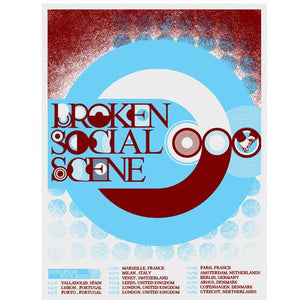 Broken Social Scene - Europe Tour Poster