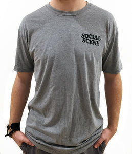 Broken Social Scene - Grey Bubble Letter T-Shirt 