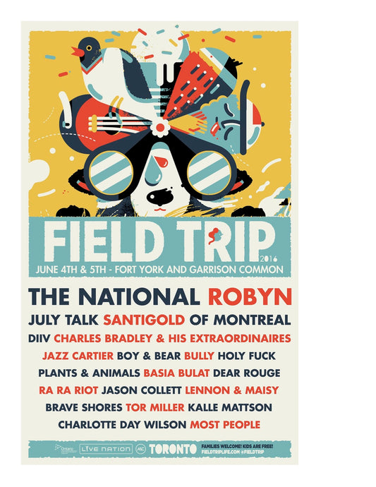 Field Trip - 2016 Yellow Poster