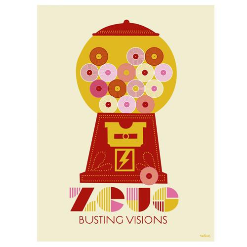 Zeus - Busting Visions Poster
