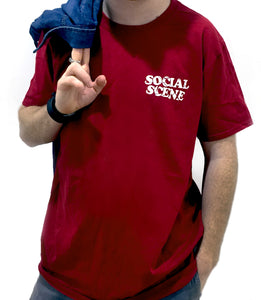 Broken Social Scene - Red Bubble Letter T-Shirt 