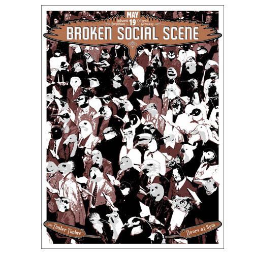 Broken Social Scene - Cologne Poster